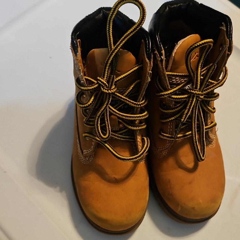 Boys Tan Boots